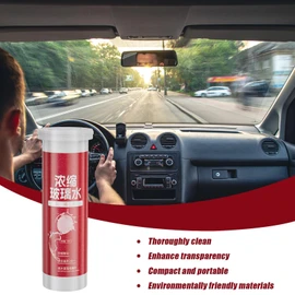 Wiper Fluid Concentrate | Powerful Fluid Concentrate,Convenient Portable Washer Fluid Tablets for Car Auto Vehicles