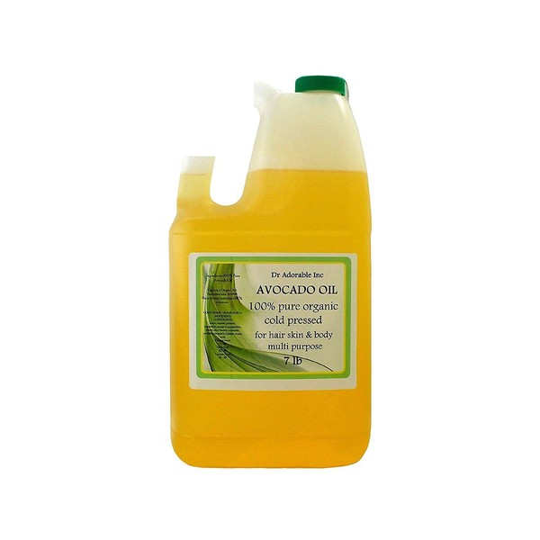 Avocado Oil Organic Pure Cold Pressed 128 Fl. Oz/1 Gallon/7 Lb