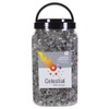 High Luster, 1/4" Reflective Tempered Fire Glass in Diamond Starlight,