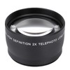 2X Magnification Universal Teleconverter Telephoto Lens, High Definition Camera Lens