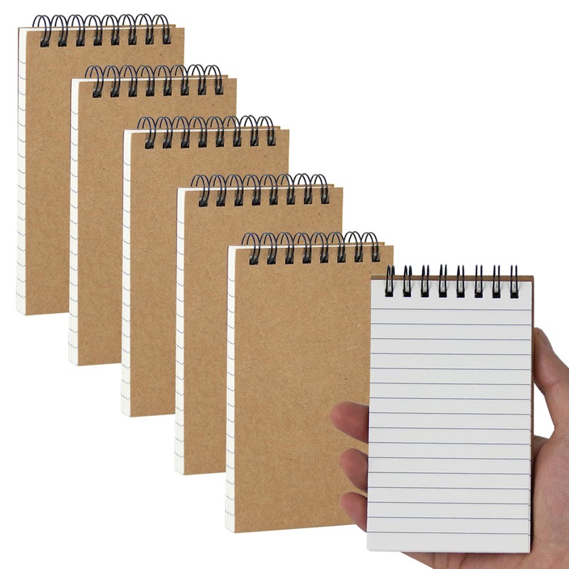 wavamawa Pocket Notebook,Small Notebooks 3x5 With Lined Pages,Small Notepad Mini