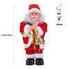 Xmas Electric Santa Claus 12'' Singing Dancing Santa Claus Ornaments