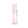 Baluue 6pcs Steel Tooth Combs for Hairdressing Lightweight Combs for