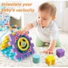 Bttttggbb Juguete Didáctico Montessori Educativo 6en1 Música Cubo Bebé