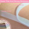 Hook and Loop Tape for Fabric Roll, Extremely Thin and