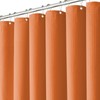 BTTN Orange Waffle Shower Curtain, 180 x 180 cm