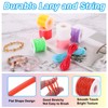 PATIKIL Lanyard String Kit, Plastic Lacing Cord Gimp String Lanyard