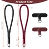ShunShih 2 Pack Phone Lanyard with Patch, Adjustable Phone Wrist