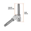 Truper D-1212-BL Dado Punta Larga Bristol M12, Cuadro 1/2"