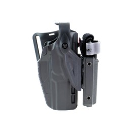 Eleven 10 Rigid TQ Case for C-A-T Tourniquet | Black Holster Attachment for Safari Holsters (High Gloss Black, Non-RDS Mount)