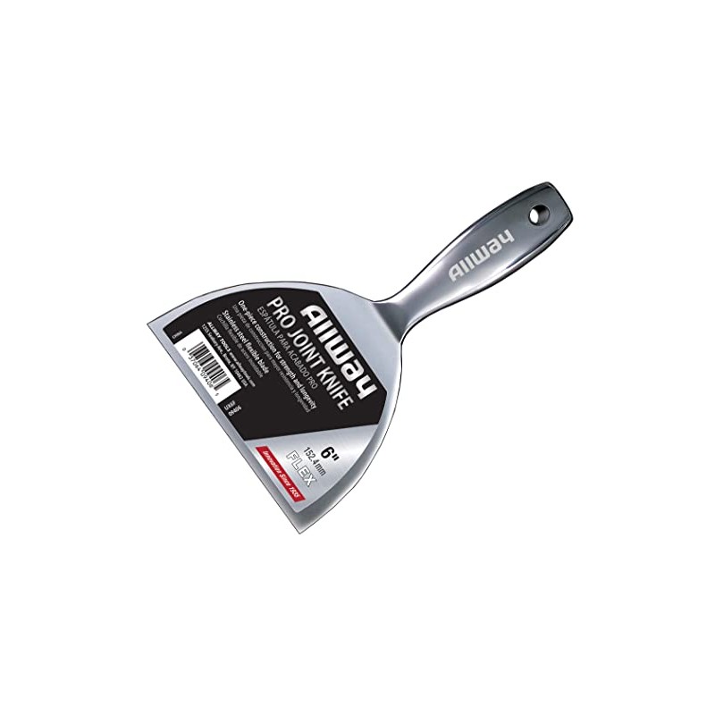ALLWAY UX6F Premium One-Piece Flex Stainless Steel Joint Knife, 6"