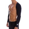 SParms Premium Sun Protection Shoulder Wraps (Black, Medium)