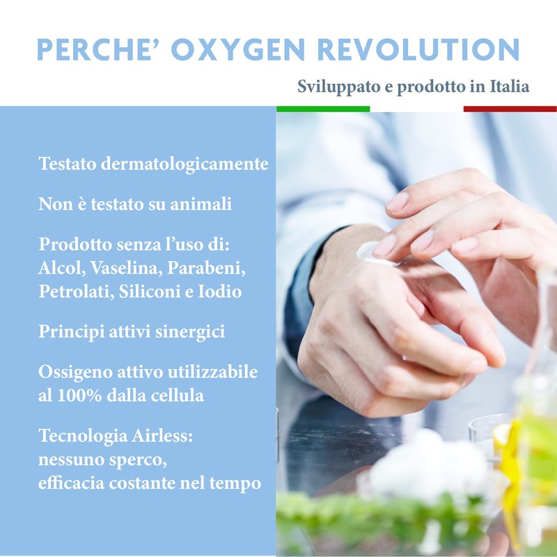 OXYGEN REVOLUTION Oxygen Ozone Day Cream with Active Oxygen, Hyaluronic
