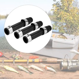 Agatige 3PCS Fishing Rod Reel Seat,Fishing Holder Rod,Fishing Spinning Seat ACS Fishing Rod Seat Bowfishing Rotating Reel Wheel Rod Mount Clip Casting Fish Accessory Tools 20#