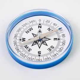 Extra Large Compass, 360 Degrees Marking, 10 cm Diameter,Compass for Children's learning