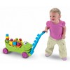 Fisher-Price Stack 'n Surprise Blocks Musical Croc Block Wagon