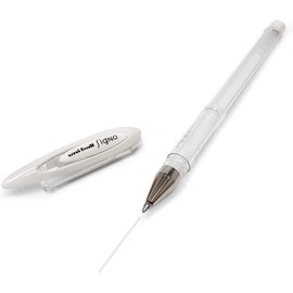 Uni Ball Signo Gel Rollerball Pen - Angelic Pastel Colour - UM-120AC - Set of 3 - Pastel White