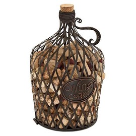 Cork Cage Vintage Wine Jug #90-210