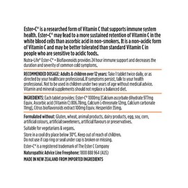 Nutra-Life Ester-C + Bioflavonoids 100 Tablets