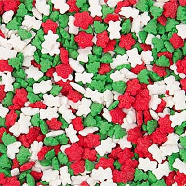 Happy Holiday Mixed Sprinkles 1LB Bag