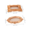 BIUDECO 2pcs Display Frame Picture Frames Place Card Holder with