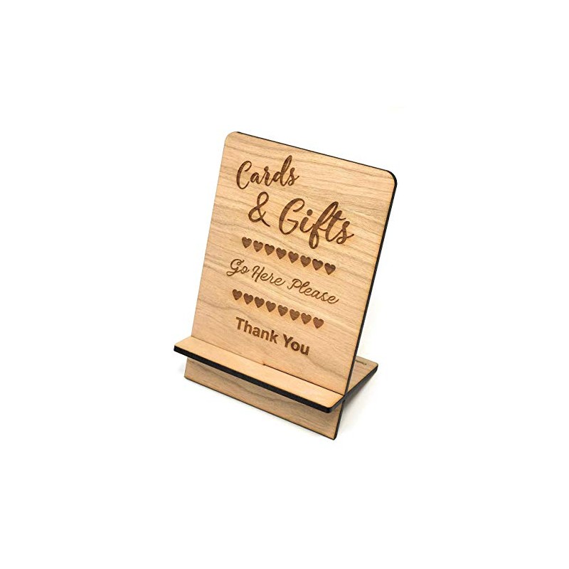 Wedding Cards and gifts sign table post box