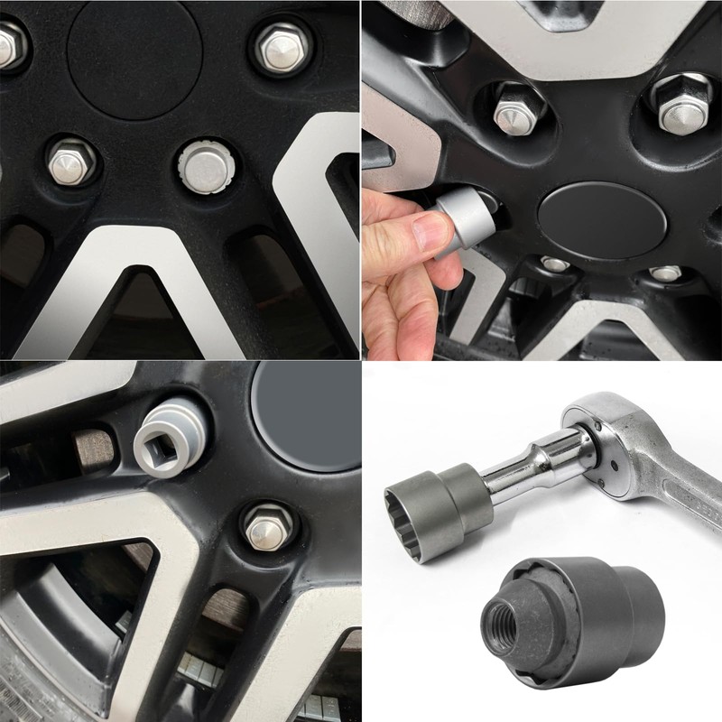 Locking Wheel Nut Removal Tool - For use when lost