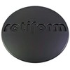 RotiForm Flat Black Custom Wheel Center Caps # 1003-40MB (1