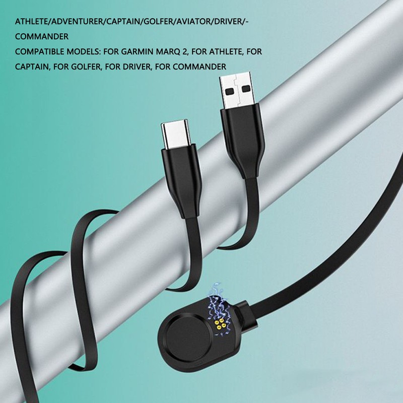 Watch Charger for Garmin MARQ 2 Safe Charging Cable Replacement