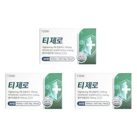 T-Zero T-Zero tablets 600mg x 30 tablets, 3 boxes 541636 / 티제로 티제로정 600mg x 30정 3박스 541636