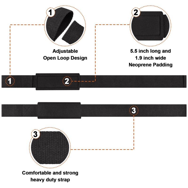 Lifting Straps - Wrist Straps for Men and Women