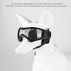 Dog Goggles UV Protection Adjustable Strap Soft Frame Waterproof Anti