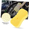 Beavorty Large Sponge Car Wash Set 2pcs Yellow Jumbo Sponges