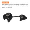 sourcing map 60pcs 2-3mm Strain Relief Cord Connector Cable Bushing