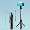 Selfie Stick Tripod with Light, Extendable Cell Phone Tripod Stand