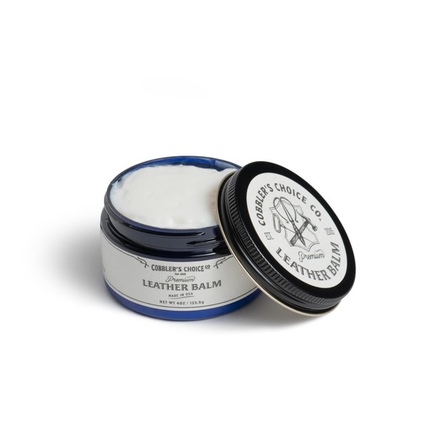 Cobbler's Choice Premium Leather Balm 4 oz - Condition &