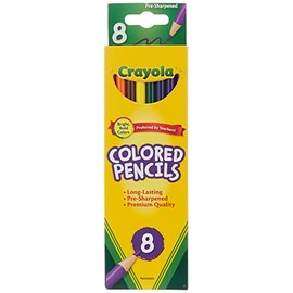 Crayola 8 Ct Colored Pencils, Assorted