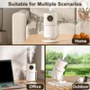 Small Humidifiers, 360° Rotating Mist Desktop Humidifier 2 Spray Modes