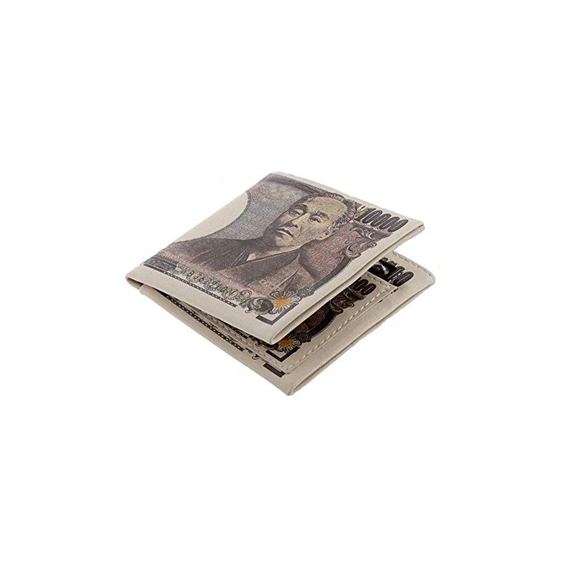 Rita Pro Shop Yukichi Men's Billfold Wallet with 10,000 Yen