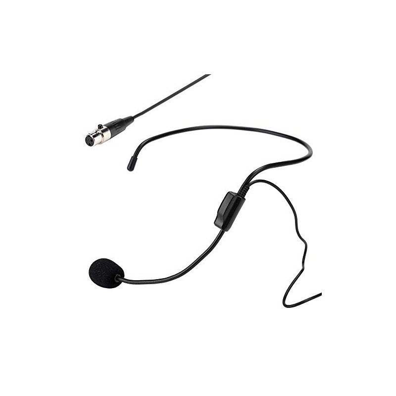 de micrófono inalámbrico, micrófono de condensador mini XLR de 3
