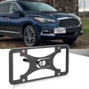 No Drill Front Bumper License Plate Mount Compatible with Infiniti