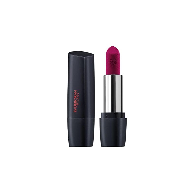 Deborah Milano Red Mat Matte Lipstick with Collagen and Hyaluronic