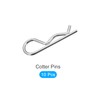 METALLIXITY 10pcs 3mm x 60mm Cotter Pin Carbon Steel R