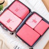 6-Piece Travel Packing Organizer Set for Luggage – Lightweight Reusable