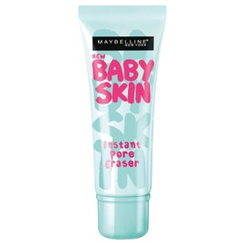 Maybelline Baby Skin Pore Eraser, Prebase de Maquillaje, Primer Hidrante con Fórmula Ligera para que la Piel Respire, Apta para Todo Tipo de Piel, Color Transparente, 20 ml