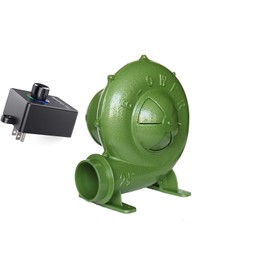 110V Variable Speed Electric Blacksmith Forge Blower Centrifugal Barbecues Blower Coal Forge Blower