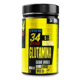 34 Zero Glutamina En Polvo 100 Servicios 1kg Varios Sabores                                                                                           