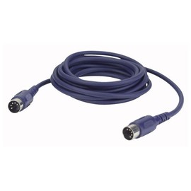 Midi Cable Moulded Conn.0.75mt DIN 5p 3-pins connected