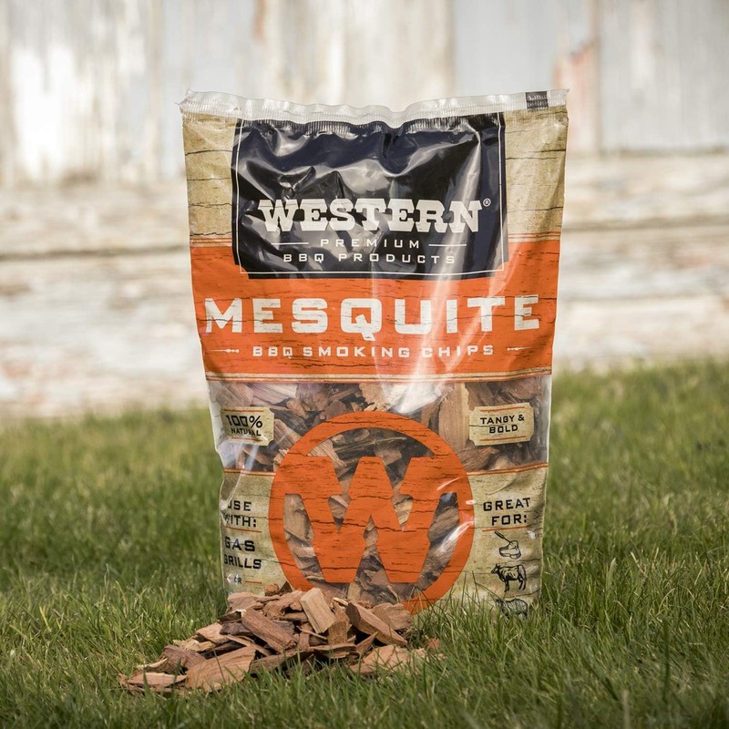 Western Premium BBQ Smoking Chips, Mesquite BBQ