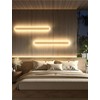 1 Pack Modern Plug in Long Wall Sconce 23.6‘’ LED